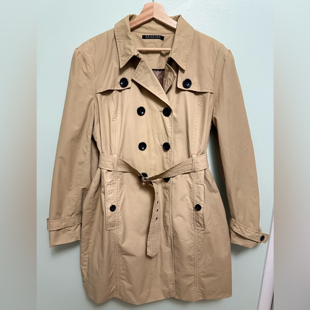 Classic Tan Trench Coat